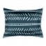 Navy Box and Dash Pattern Sham