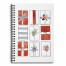 Christmas Presents 6x8 Ruled Spiral Notebook