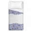 Blue Floral Lace Duvet