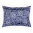 Blue Floral Lace Sham