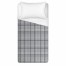 Gray Plaid Duvet