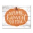 Autumn Harvest Blessing 8x10 Tabletop Canvas