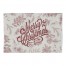 Merry Christmas Botanical 22.5x37 Area Rug