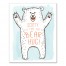 Bear Hug 16x20 Personalized Canvas Wall Art