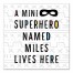 Superhero 16x16 Personalized Canvas Wall Art