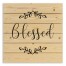 Blessed 21x21 Pallet Wood Art