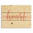 Live with a Grateful Heart 14x10.5 Pallet Wood Art