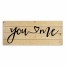 You Heart Me 36x14 Pallet Wood Art