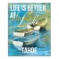 Personalized Life Is Better At My Lake Canvas Print