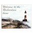 Personalized Name Welcome to Our Coastal Home Canvas Print