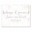 Personalized Name & Date Always and Forever Canvas Print