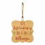 Our First Christmas 3.25x3.25 Personalized Wood Ornament
