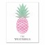 Tropical Pineapple 16x20 Personalized Canvas Wall Art