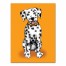 Halloween Spider Dalmation 18x24 Canvas Wall Art