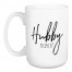 Hubby Date 15 oz Personalized Mug