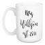 Mrs. Date 15 oz Personalized Mug