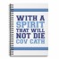 Cov Cath Spirit 6x8 Ruled Spiral Notebook