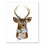 Holiday Winter Deer with Scarf 16x20 Canvas Wall Art
