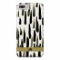Black and Gold Paint Strokes iPhone 7 Plus Personalized Barely There Case
