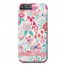 Coral Patchy Flowers iPhone 6 Personalized Barely There Case
