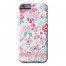 Coral Patchy Flowers iPhone 6 Plus Personalized Barely There Case