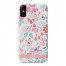 Coral Patchy Flowers iPhone Case