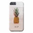 Sunset Pineapple Beach iPhone 6 Personalized Barely There Case