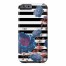 Floral Stripes iPhone 6 Personalized Barely There Case