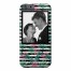 Pink Palm Stripes iPhone 6 Personalized Barely There Case