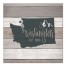 Washington Established 16x16 Canvas Wall Art
