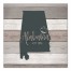 Alabama Established 16x16 Canvas Wall Art