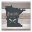 Minnesota Established 16x16 Canvas Wall Art