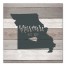 Missouri Established 16x16 Canvas Wall Art