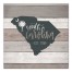 South Carolina Established 16x16 Canvas Wall Art