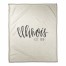 Illinois Established 50x60 Coral Fleece Blanket