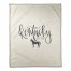 Kentucky Established 50x60 Coral Fleece Blanket