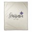 Louisiana Established 50x60 Coral Fleece Blanket