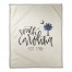 South Carolina Established 50x60 Coral Fleece Blanket