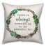 Always Something to be Grateful For 18x18 Spun Poly Pillow