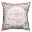 Think Happy Be Happy 18x18 Spun Poly Pillow
