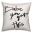 Babe You Got This 18x18 Spun Poly Pillow