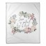 Love is Patient Love is Kind 50x60 Coral Fleece Blanket