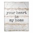 Your Heart is My Home 50x60 Coral Fleece Blanket