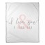 I Love You & I Like You 50x60 Coral Fleece Blanket