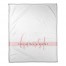 Live with a Grateful Heart 50x60 Coral Fleece Blanket