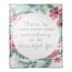 Always Something to be Grateful For Wreath 50x60 Coral Fleece Blanket