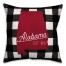 Alabama Buffalo Check 18x18 Spun Poly Pillow