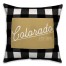 Colorado Buffalo Check 18x18 Spun Poly Pillow