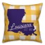 Louisiana Buffalo Check 18x18 Spun Poly Pillow
