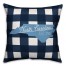 North Carolina Buffalo Check 18x18 Spun Poly Pillow